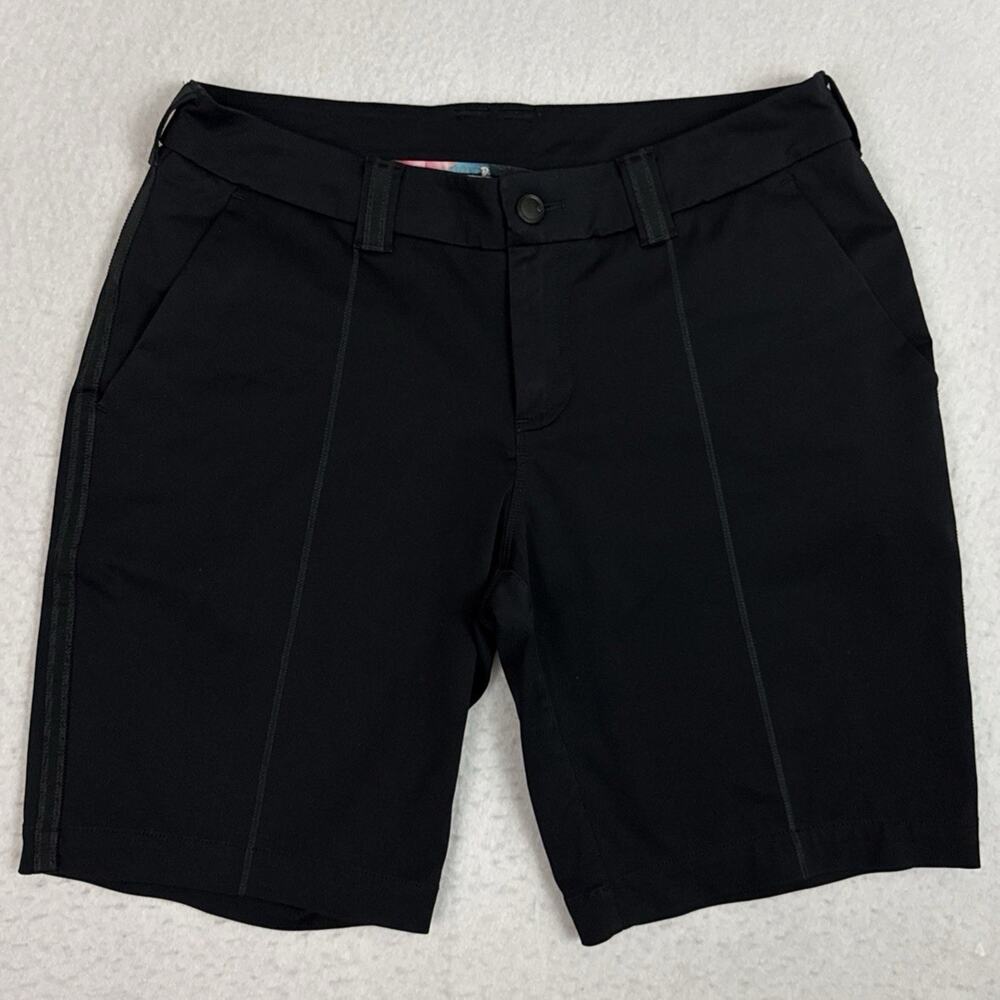 Lululemon Club Short II Women’s 8 Black Secret Garden Floral Pocket Lining Golf